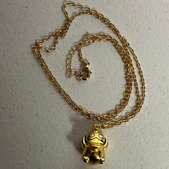 Psyduck Pokemon Charm Pendant Adjustable Necklace Anime Chain Jewelry Pokie - Picture 2 of 8